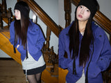 SNOWLIT HOODIE ZIP-UP (ULTRAMARINE)