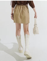 Camilla Pin Tuck Cargo Bending Skirt