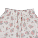 Flower Waffle Jogger Pants (ivory)