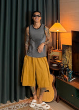 Slim Waffle Stripe Tank Top 3COLOR