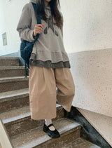 [unisex] Ryuhini Cotton Cut Bermuda Pants