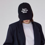 TMV レタリングボールキャップ / Twill Black