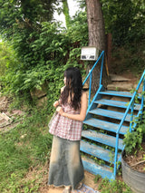 リビンビンテージロングスカート