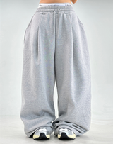 2000SOLD❤SIDE-PINTUCK PANTS