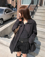 Moki Cut Henley Neck Knit