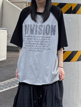 division raglan t-shirt