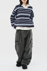 Tora Open Striped Knit (3color)