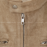 ミーレ YKK スエード バイカー ジャケット