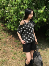 ポポバックルバンディングショートパンツ (3c)