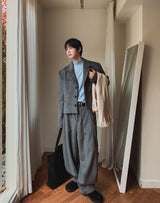 Comel wool crop blazer
