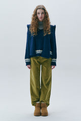 Winter Warmie Knit [Navy]