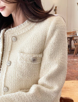 Linzer Round Surgical Tweed Jacket