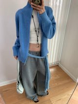 texture cotton sweat banding pants