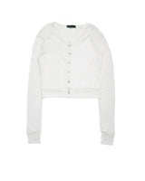 ESSENTIAL CROP CARDIGAN