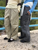 Twist Out Rivet Pants(2color)