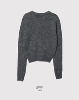 MT Basic Soft Crop Knit Cardigan (6color)
