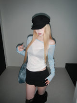 raglan off loose tee(5 color)