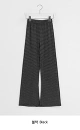 Rayuni Stripe Bootcut Banding Pants