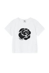dot rose t (white)