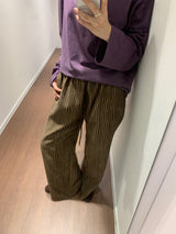 ウェービーワイドパンツ(3color)