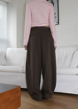 TUCK BALLOON SLACKS