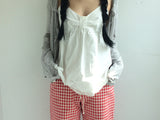 Heart Pocket Check Pants