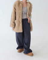 String Belt Set Zuri String Wide Pants