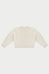 Cuddle brush knit_ivory