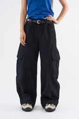 Balloon detail cargo pants