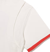 ハートグラフィックリンガーTシャツ（赤