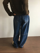 Barrel Wide Balloon Denim (1color)