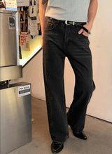 [4SEASON] Flare denim pants(4color)