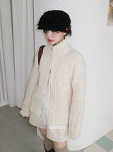 Boehm Boksarthy high neck two-way cardigan (outer)