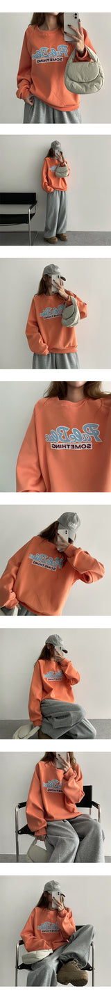 Borman Reglan Lettering Sweatshirt