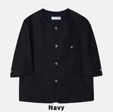 Deero Tweed Half Jacket