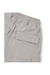 VINTAGE OVER SWEAT SHORTS (GRAY)