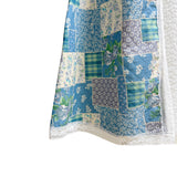 Lace Patchwork Flare Long Skirt