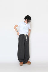Napping scotch knit pants