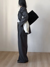 Berlin Pintuck Wide Slacks 