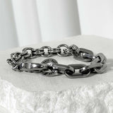 ss-A RBox x Double chain bracelet_silver