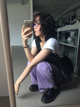 バックボタンシフォンワンピース (1color)
