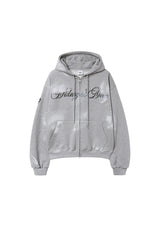 pt hood zip up (grey)