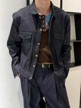 [SET UP가능] Non pade zipper denim jacket(2color)