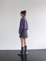 クラシックパッデドミニスカート (GREY)