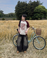 ラッデンデイリーバルーンデニムパンツ