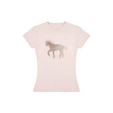 エリラホースグラフィックスリムTシャツ
