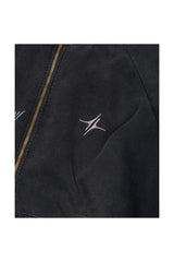 SIGNATURE LOGO ZIPPER SWEAT (BLACK)