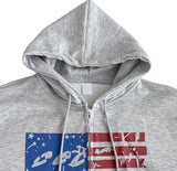 America クロップフードジップアップ
