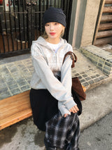[Special Offer]リトルカーブドチェックパンツ (3c)