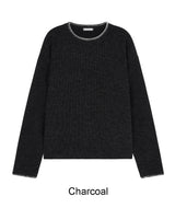 ルーベンステッチニットロングスリーブ